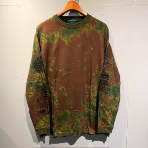 画像: {FLYOVER} "ぶどう藍染" L/S T-SHIRTS