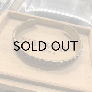 画像: {FLYOVER} Penetration Bangle ＜Brass＞