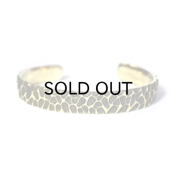 画像2: {FLYOVER} Penetration Bangle ＜Brass＞ (2)