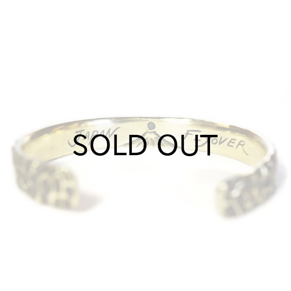 画像6: {FLYOVER} Penetration Bangle ＜Brass＞ (6)