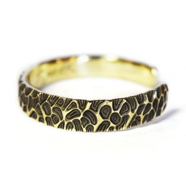 画像4: {FLYOVER} Penetration Bangle ＜Brass＞ (4)
