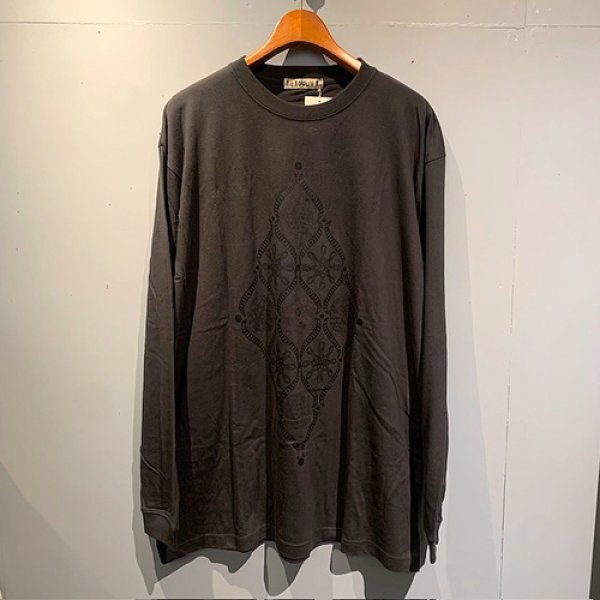 画像1: {FLYOVER} "幾何学" L/S T-SHIRTS (1)