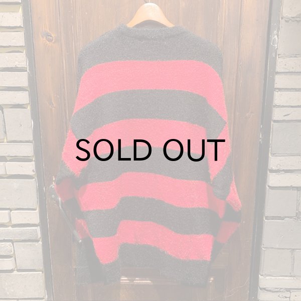 画像2: {PROPA9ANDA} MYSTIQUE BORDER KNIT (2)