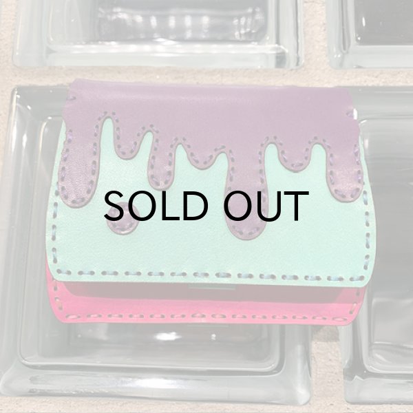 画像1: {MAGICAL MOSH MISFITS × OJAGA} "DORODORO" WALLET (本革) (1)