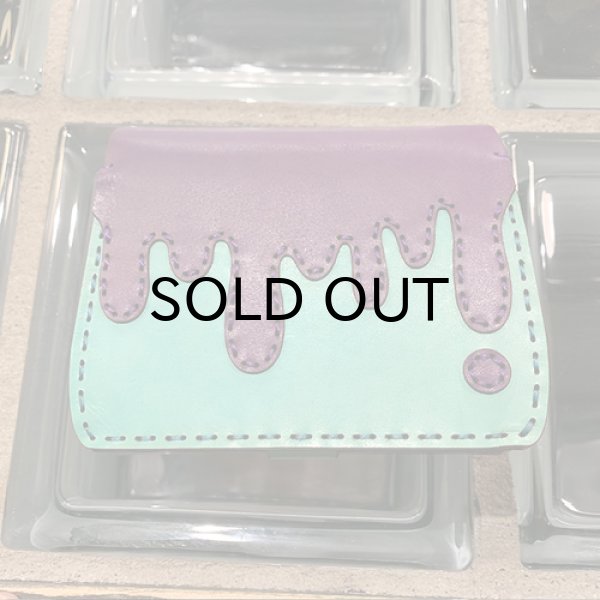 画像2: {MAGICAL MOSH MISFITS × OJAGA} "DORODORO" WALLET (本革) (2)