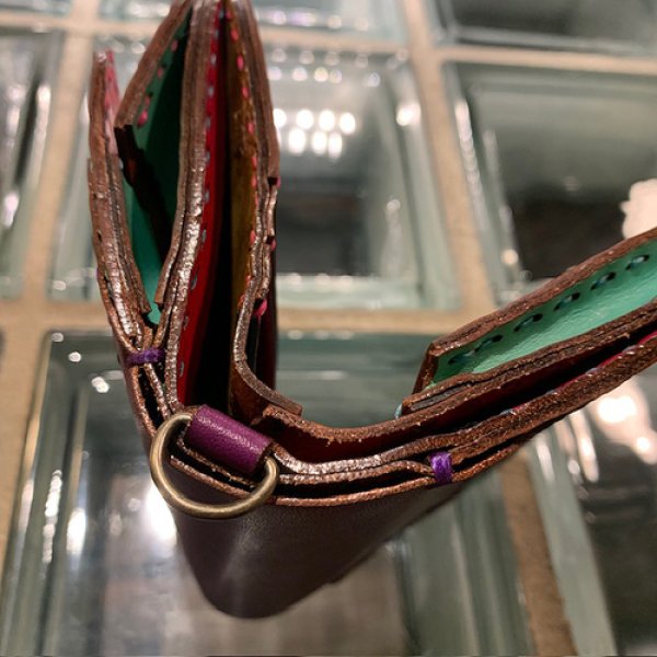 画像5: {MAGICAL MOSH MISFITS × OJAGA} "DORODORO" WALLET (本革) (5)