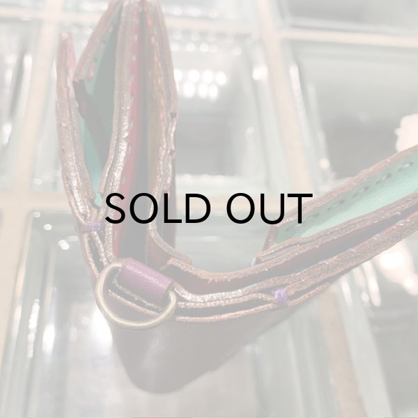 画像5: {MAGICAL MOSH MISFITS × OJAGA} "DORODORO" WALLET (本革) (5)