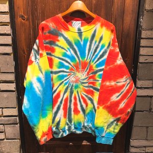 画像: {ら} "satoshi ito" TIE DYE used sweat