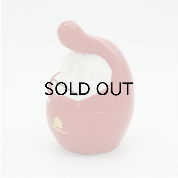 画像2: {九九谷} ツッパリダルマ　お香立て (2)