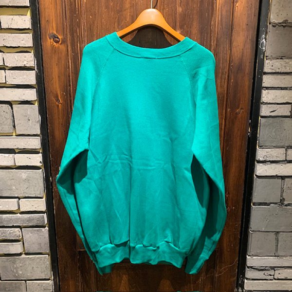 画像2: {ら} "satoshi ito" used sweat(GREEN) (2)