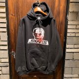 画像: {SKULL SKATES} "GIVE BLOOD" LOGO HOOD SWEAT / BLACK