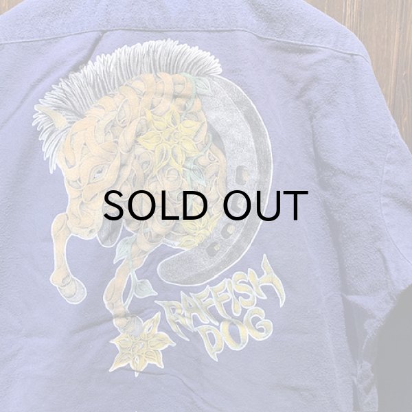 画像3: {SHUNSUKE}  used nel shirts(BLUE) (3)