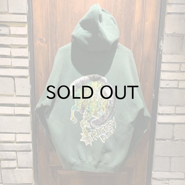 画像2: {SHUNSUKE}  used p/o parka(GREEN) (2)