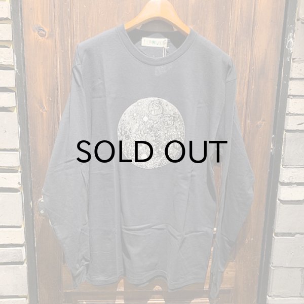 画像1: {FLYOVER} Moon Long sleeve Tee (1)