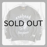 画像: {HANG} "EXOHEAD HANGLAND"  sweat pullover