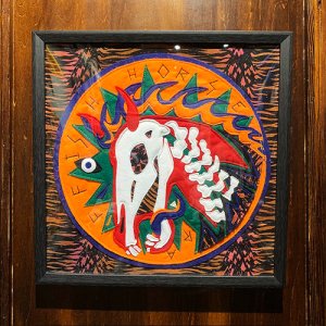 画像: {NO MAD NUMSKULL} "RAFFISH HORSE" FELT WAPPEN 03(額付)