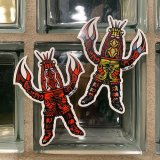 画像: {PUNK DRUNKERS x xZOLLMEN} ステッカー / ザリガニ