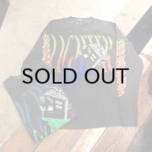 画像: {NO MAD NUMSKULL} "LIGHTER" L/S T-SHIRTS (PEPPER)