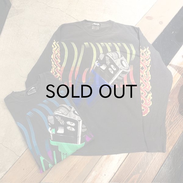 画像1: {NO MAD NUMSKULL} "LIGHTER" L/S T-SHIRTS (PEPPER) (1)