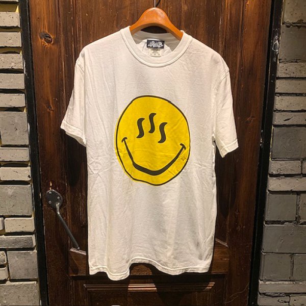 画像1: {NO MAD NUMSKULL} "♨︎" S/S T-SHIRTS(WHITE) (1)