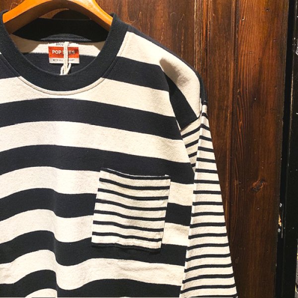 画像3: {POP EYES} CRAZY BORDER Tee LS (3)