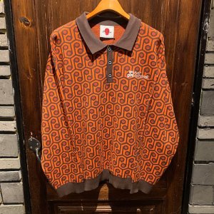 画像: {PUNK DRUNKERS} Pdニットポロシャツ