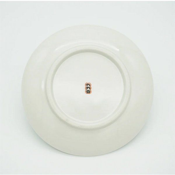 画像3: {九九谷} ５寸 丸皿（松竹梅）Kads MIIDA & 野坂 稔和 (3)