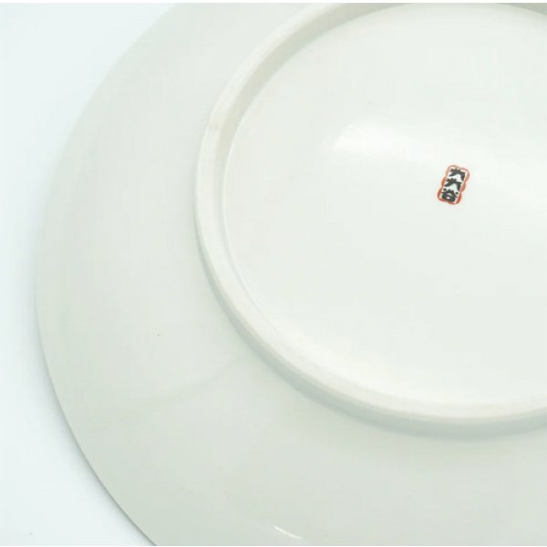 画像3: {九九谷} ８寸 大皿　Kads MIIDA & 野坂 稔和 (3)