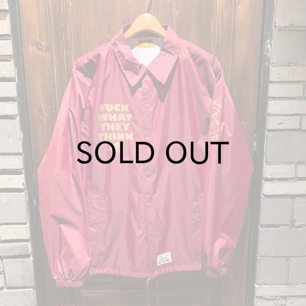 画像1: {HANG} "Church of HANG" Coach Jacket (1)
