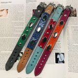 画像: {Quzuri} STUDS WLISTBAND(HEXAGON)