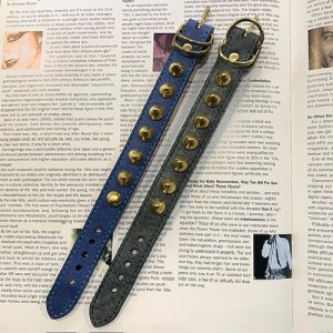 画像: {Quzuri} STUDS WLISTBAND(Gold)