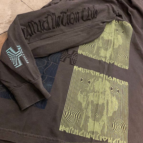 画像3: {NO MAD NUMSKULL} "HALLUCINATION CLUB" MULTI L/S T-Shirts (3)