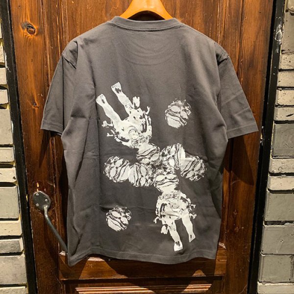 画像2: {TENKI} "MISSING" S/S T-SHIRTS (SUMI) (2)