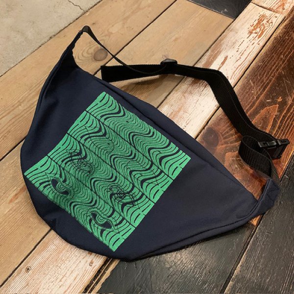 画像2: {TENKI×NO MAD NUMSKULL} ORIGINAL PATTERN WAIST POUCH - BIG (2)