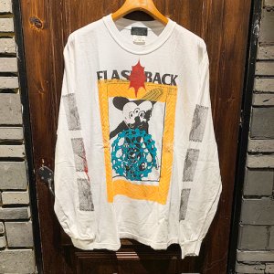 画像: {Satoshi Ito × NO MAD NUMSKULL} "FLASH BACK" MULTI L/S T-Shirts (WHITE)