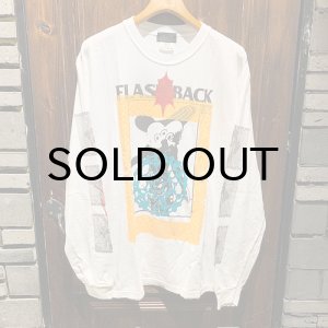 画像: {Satoshi Ito × NO MAD NUMSKULL} "FLASH BACK" MULTI L/S T-Shirts (WHITE)