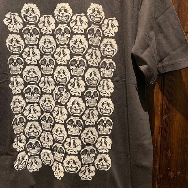 画像2: {TENKI} "WALL FACE" S/S T-SHIRTS (SUMI) (2)
