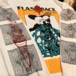 画像3: {Satoshi Ito × NO MAD NUMSKULL} "FLASH BACK" MULTI L/S T-Shirts (WHITE) (3)