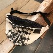 画像1: {Satoshi Ito×NO MAD NUMSKULL} ORIGINAL PATTERN WAIST POUCH - BIG (1)