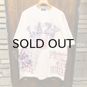 画像: {NO MAD NUMSKULL} "HALLUCINATION CLUB" COLLAGE MULTI PRINT S/S T-SHIRTS (WHITE)