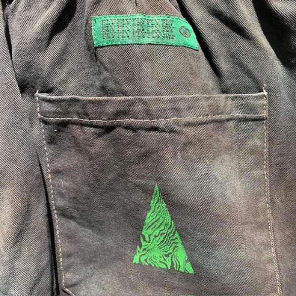 画像5: {FLYOVER} 染 9部丈 wide pants (5)