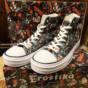 画像: {EROSTIKA} “Zombie” high cut sneakers