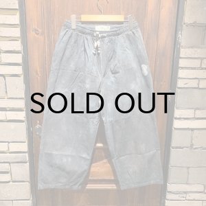 画像: {FLYOVER} 染 9部丈 wide pants