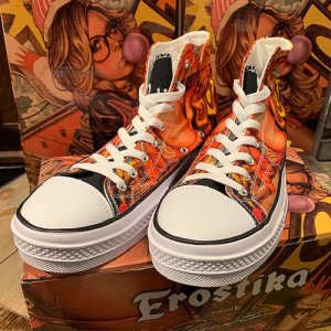 画像: {EROSTIKA} “Roller Girl GT” high cut sneakers