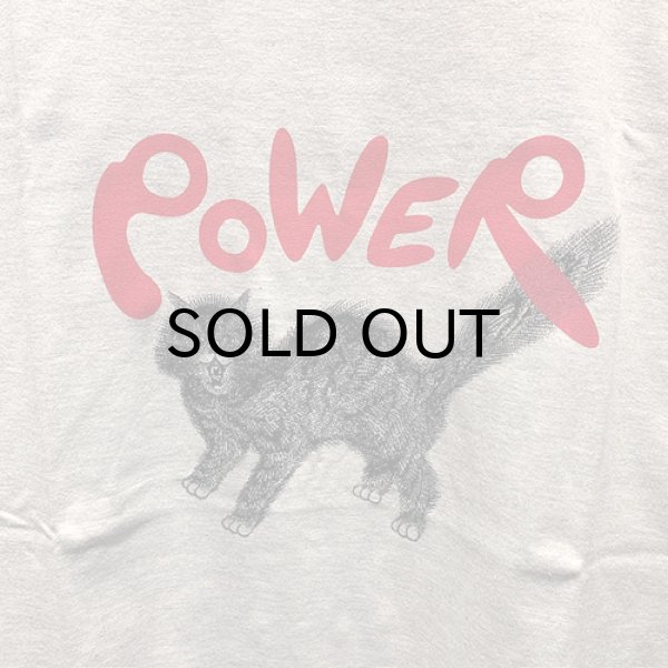 画像3: {FLYOVER} POWER猫 short sleeve Tee (3)
