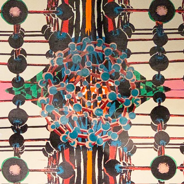 画像4: {Satoshi Ito} "HALLUCINATION CLUB" Canvas BIG Poster  (4)