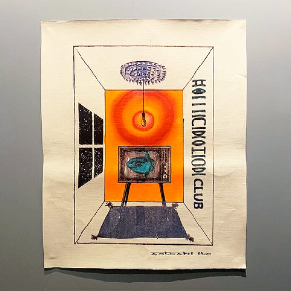 画像1: {Satoshi Ito} "One Room" Canvas Poster 03 (1)