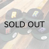 画像: {RAFFISH DOG} "R" 2TONE CAP (Black/Green)
