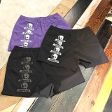 画像: {SKULL SKATES} SKULL 4 LOGO NYLON SHORTS