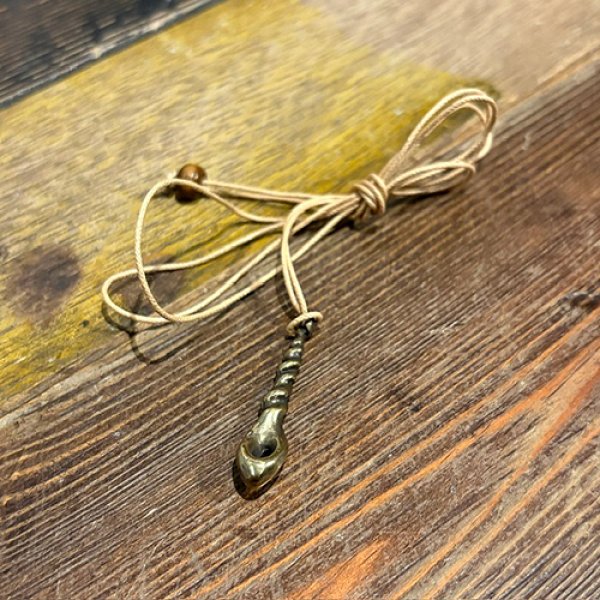 画像1: {FLYOVER} 巴 Pendant top ＜Brass＞ (1)